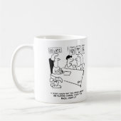 Ehefrau beklagt die Spielkarten Kaffeetasse (Links)