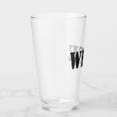 Ehefrau-Bier-Tee-Trommel-trinkendes Glas (Rechts)
