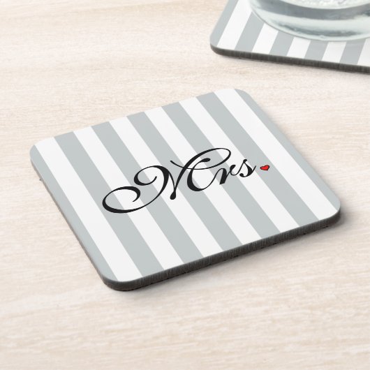 Ehefrau Bride Klicken Sie, um die Farbstreifen anz Untersetzer (Linke Seite)