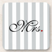 Ehefrau Bride Klicken Sie, um die Farbstreifen anz Untersetzer (Vorderseite)