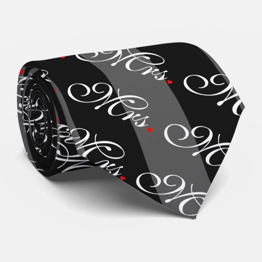 Ehefrau Bride Seiner Frau, die sich neu ernähren m Krawatte (Gerollt)