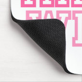 Ehefrau der Armee (rosa) Mousepad (Ecke)