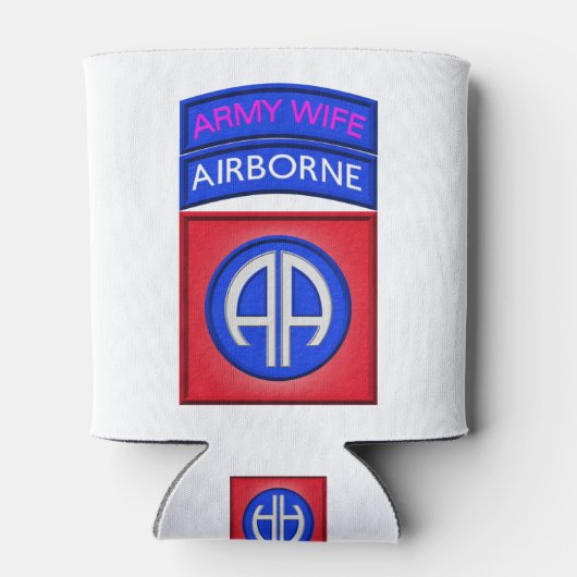 Ehefrau der Im Flugzeug Abteilung Dosenkühler (Rückseite)