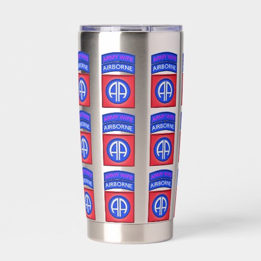 Ehefrau der Im Flugzeug Abteilung Thermobecher (Vorderseite)