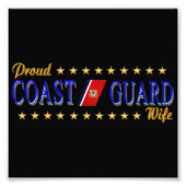 Ehefrau der Küstenwache Fotodruck (Vorne)