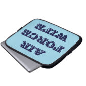 Ehefrau der Laptop Sleeve Air Force (Vorne Knopf)