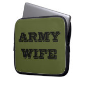Ehefrau der Laptop Sleeve Army (Vorderseite Links)