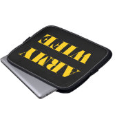 Ehefrau der Laptop Sleeve Army (Vorne Knopf)