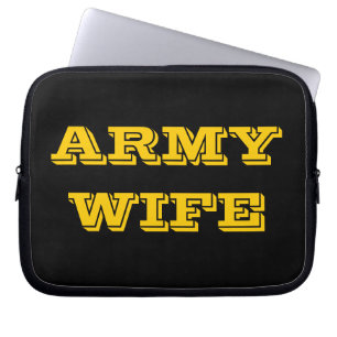 Ehefrau der Laptop Sleeve Army