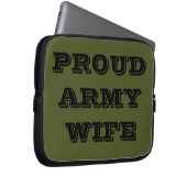 Ehefrau der Laptop Sleeve Proud Army (Vorne Rechts)