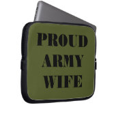 Ehefrau der Laptop Sleeve Proud Army (Vorne Rechts)