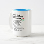 Ehefrau der Luftwaffe Kaffee Tasse (Vorderseite Links)