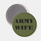 Ehefrau der Magnet-Armee Magnet (Vorderseite/Rückseite)