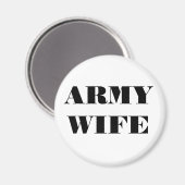 Ehefrau der Magnet-Armee Magnet (Vorderseite/Rückseite)