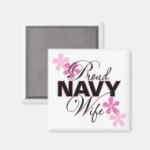 Ehefrau der Marine Magnet (Vorderseite/Rückseite)