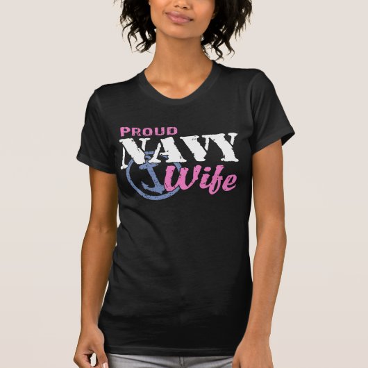 Ehefrau der Marine T-Shirt (Vorderseite)
