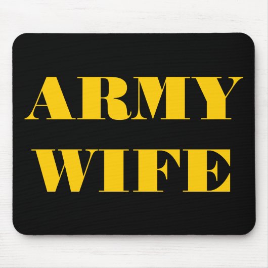 Ehefrau der Mousepad-Armee Mousepad (Vorne)