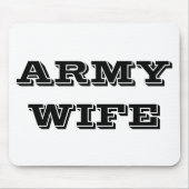 Ehefrau der Mousepad-Armee Mousepad (Vorne)