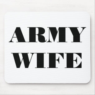 Ehefrau der Mousepad-Armee Mousepad
