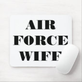 Ehefrau der Mousepad-Luftstreitkräfte Mousepad (Mit Mouse)
