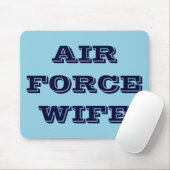 Ehefrau der Mousepad-Luftstreitkräfte Mousepad (Mit Mouse)