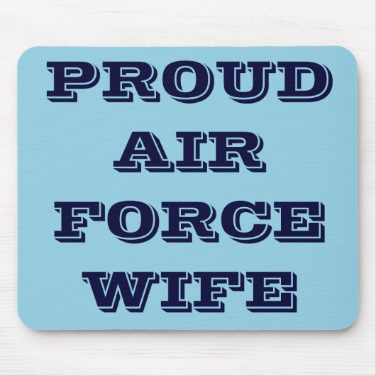 Ehefrau der Mousepad-Luftwaffe Mousepad (Vorne)