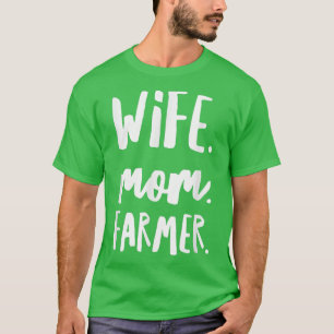 Ehefrau der niedlichen Mama Bauer für berufstätige T-Shirt