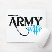 Ehefrau der Not leidenden Brieftruppe Mousepad (Mit Mouse)
