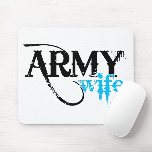 Ehefrau der Not leidenden Brieftruppe Mousepad (Mit Mouse)