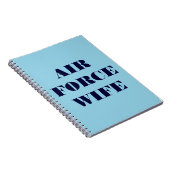 Ehefrau der Notebook-Luftwaffe Notizblock (Rechte Seite)