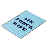 Ehefrau der Notebook-Luftwaffe Notizblock (Linke Seite)