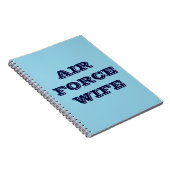 Ehefrau der Notebook-Luftwaffe Notizblock (Rechte Seite)