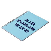 Ehefrau der Notebook-Luftwaffe Notizblock (Linke Seite)