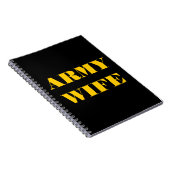 Ehefrau der Notebookarmee Notizblock (Rechte Seite)