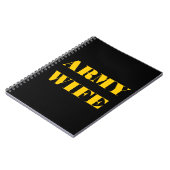 Ehefrau der Notebookarmee Notizblock (Linke Seite)