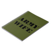 Ehefrau der Notebookarmee Notizblock (Linke Seite)