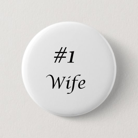 Ehefrau der Nr. eine Button (Vorderseite)