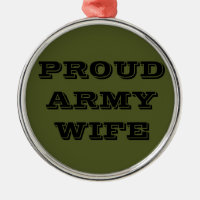 Ehefrau der Ornament-Proud-Armee