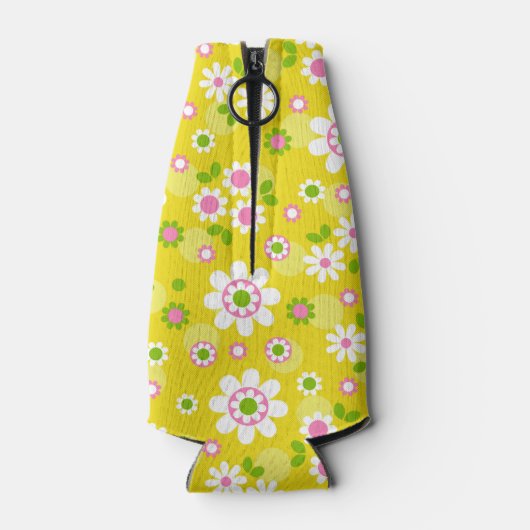 Ehefrau der Party Retro Mod-Blume Flaschenkühler (Rückseite)