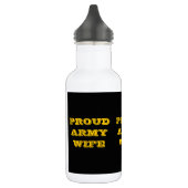 Ehefrau der Proud-Armee Edelstahlflasche (Links)