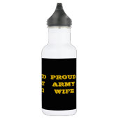Ehefrau der Proud-Armee Edelstahlflasche (Rechts)
