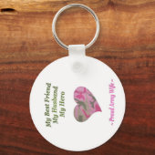 Ehefrau der Proud-Armee Schlüsselanhänger (Vorderseite)