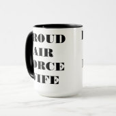 Ehefrau der Tasse durch die Luftwaffe (Vorderseite Links)