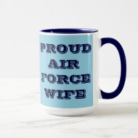 Ehefrau der Tasse durch die Luftwaffe