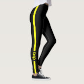 Ehefrau der Thin-Gelb-Linie Leggings (Rechts)