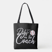 Ehefrau des Baseballtrainers beansprucht den Train Tasche (Rückseite)