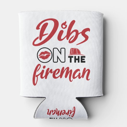 Ehefrau des Feuerwehrmanns Dosenkühler (Rückseite)