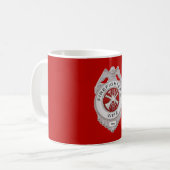 Ehefrau des Feuerwehrmanns Kaffeetasse (Vorderseite Links)