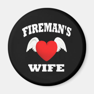 Ehefrau des Feuerwehrmanns Magnet