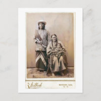 Ehefrau des Graubären und Papoose 1880